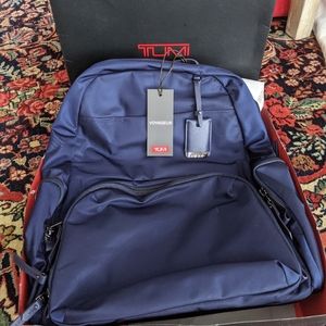 Tumi Calais Backpack NWT in box Ocean Blue